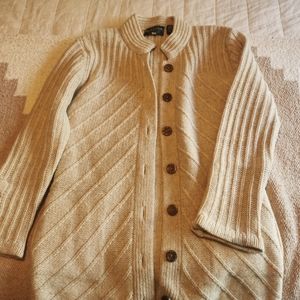 Vintage 100% Wool Cardigan